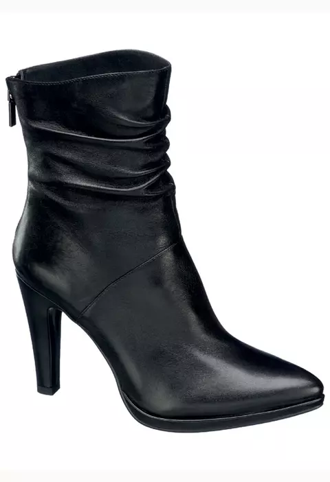 Botine din piele naturala, Deichmann
