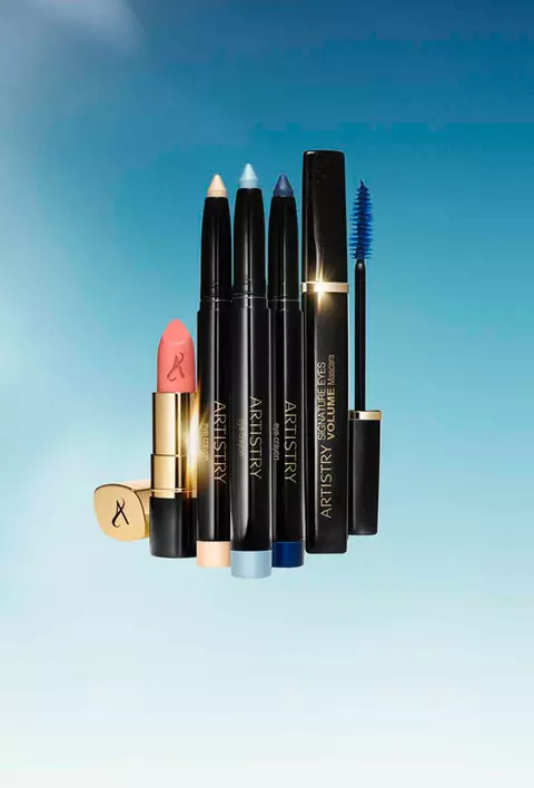 Amway lanseaza colectia de machiaj Artistry Indigo Skies 