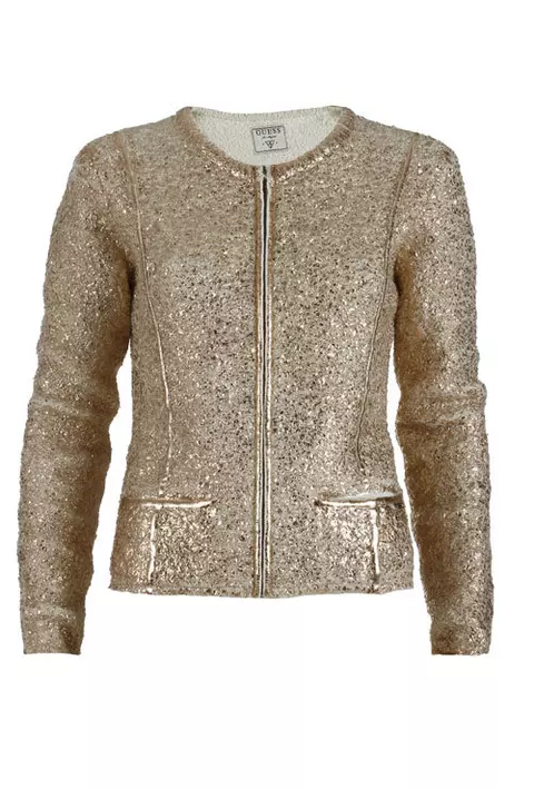 Sacou cu insertii metalice, Guess