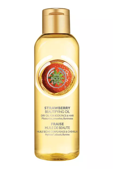 Strawberry Beautifying Oil, The Body Shop