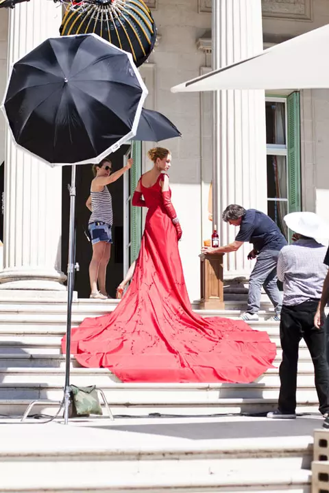 Uma Thurman, imaginea Calendarului Campari 2014