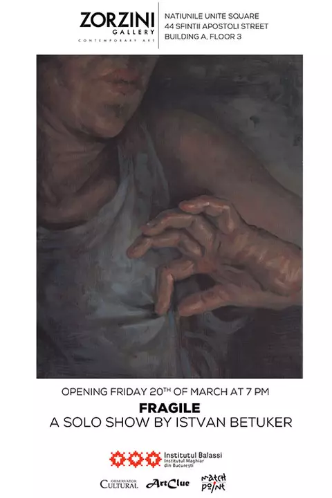 Fragile - solo show Istvan Betuker la Zorzini Gallery