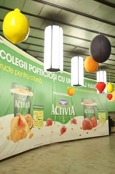 O  noua gama Activia Fructe, Danone