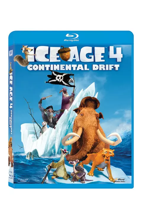 Ice Age 4, al treilea cel mai bine vandut film al tuturor timpurilor in Romania