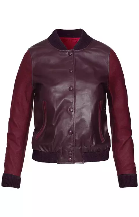 Jacheta cu detalii din piele, H&M