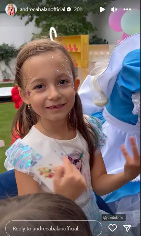 Andreea Bălan, prima piesă în care cântă alături de fiica ei. Ella a împlinit 7 ani
