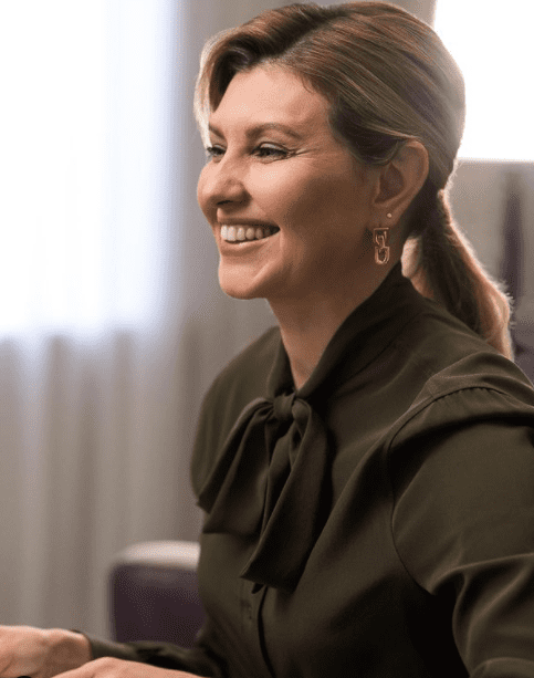 Olena, sotia presedintelui Ucrainei