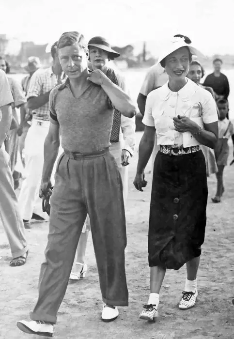 Wallis Simpson și regele Edward al VIII-lea