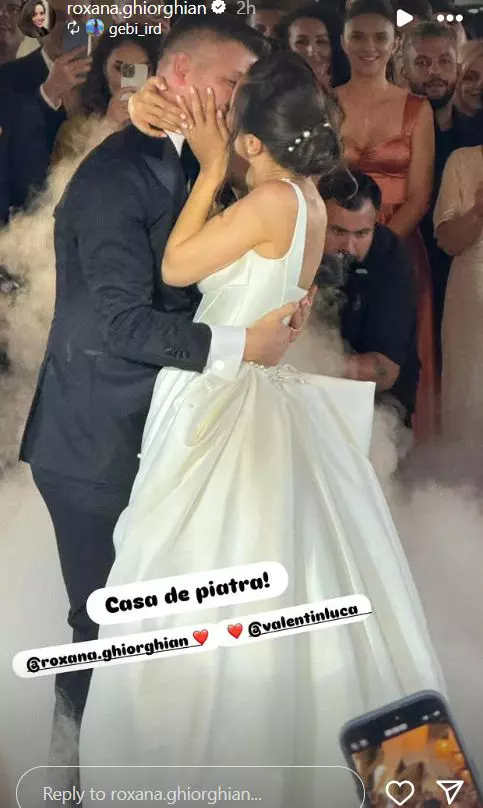 Roxana Ghiorghian și Valentin Luca s-au căsătorit religios  (11)