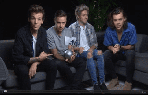 Trupa One Direction a obţinut trei premii la MTV European Music Awards 
