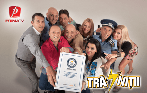 Sitcom-ul „Trăsniţii” a intrat în Cartea Recordurilor!