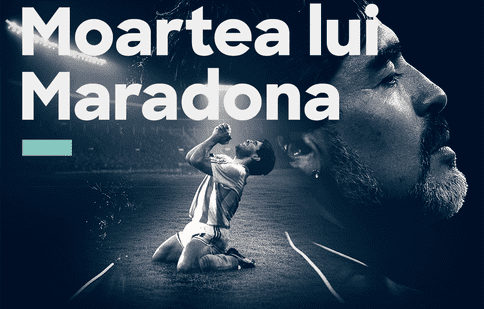 Discovery difuzează în premieră documentarul „Moartea lui Maradona”