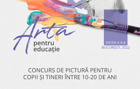 #ArtăPentruEducație este despre copii și tineri care își găsesc calea prin pictură