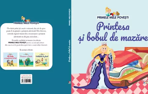 Prințesa și bobul de mazăre – ediția nr. 15 din colecția Primele mele povești