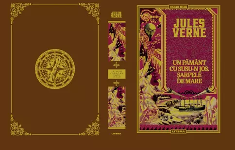 ”Un pământ cu susu-n jos. Șarpele de mare”, din colecția Jules Verne, două povestiri fantastice, cu final neașteptat
