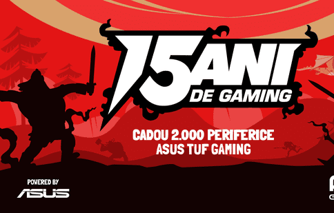 (P) PC Garage aniversează 15 ani de activitate  2.000 de periferice ASUS cadou și multiple reduceri de prețuri