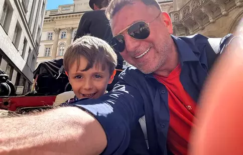 Fiul lui Christian Sabbagh a fost operat într-o clinică din Viena. Imagini emoționante cu Geo: „Este total schimbat”
