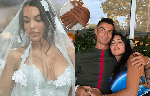 Cristiano Ronaldo și Georgina Rodriguez s-au căsătorit în secret! Cine au fost singurii invitați. Primele imagini cu verighetele