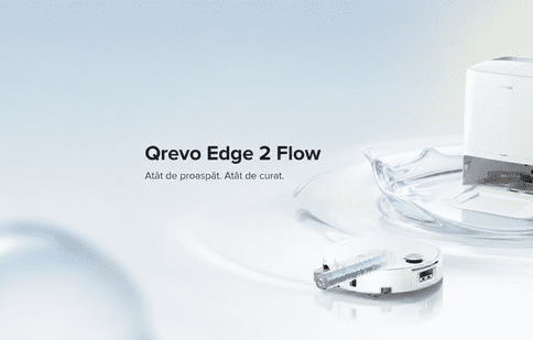 Roborock lansează în România noile Qrevo Edge 2 Flow și Qrevo 2 Pro