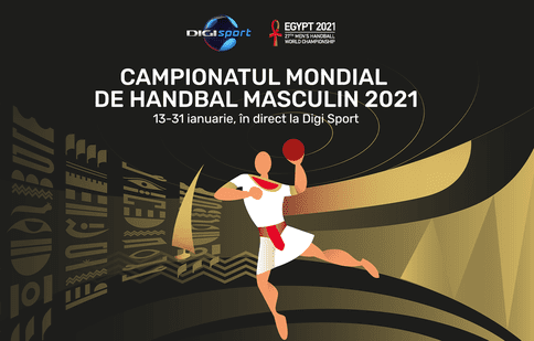 Digi Sport transmite Mondialul de handbal masculin din Egipt. Care e programul partidelor