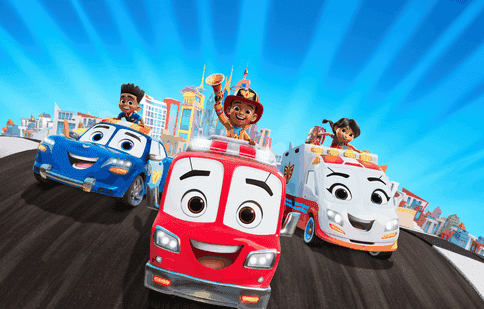 „Micii pompieri”, un nou serial animal, are premiera la Disney Junior. Programul de difuzare