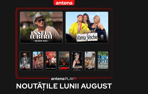 Noutăți AntenaPLAY august 2025: Ce meciuri LIVE, seriale noi și filme captivante sunt pe listă