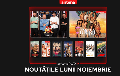 Noiembrie 2025 în AntenaPlay. „Insula Iubirii Argentina & Chile”, „Insula Iubirii Mexic” și „Insula Iubirii Brazilia”, printre noutăți