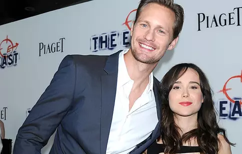 Alexander Skarsgård se iubeşte cu Ellen Page