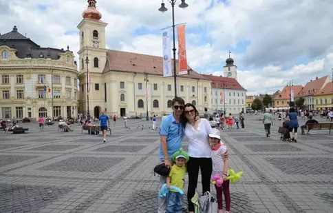 Mihai Găinuşă petrece Paştele în oraşul natal, Sibiu