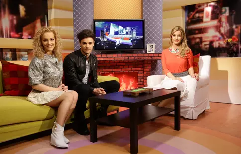 Dima Trofim şi Alexia Talavutis, invitaţii Monicăi Dascălu la ProTV Internaţional