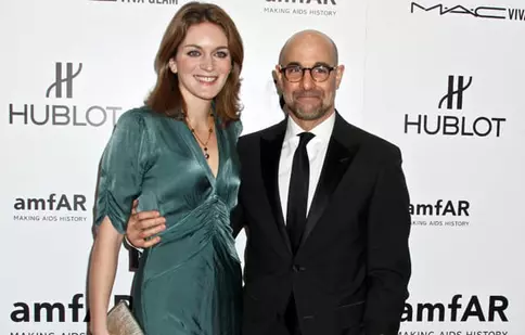 Stanley Tucci şi Felicity Blunt vor deveni părinţi