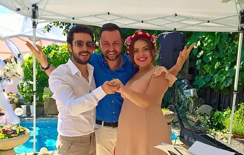 Marius Moga şi Bianca Lăpuşte au devenit soț și soție în weekend