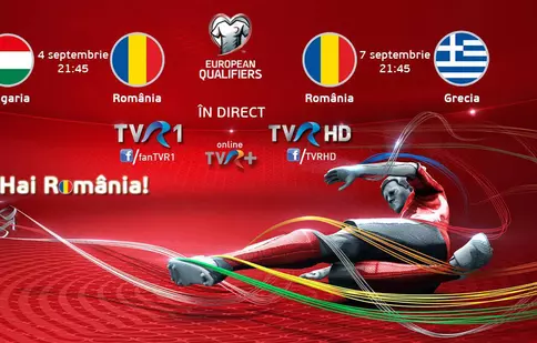 TVR 1 transmite meciul Naționalei cu Ungaria din preliminariile Euro 2016