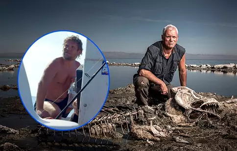 O echipă Animal Planet a salvat un naufragiat