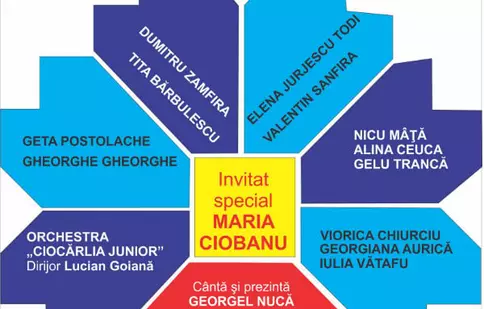„Şlagărele muzicii populare de ieri și de azi” la Sala Radio