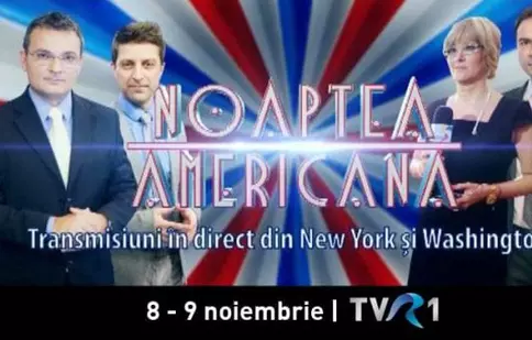 „Noaptea americană” la TVR: maraton de dezbateri despre alegerile din SUA