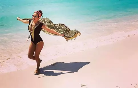 FOTO. Thalia, soţul şi copiii lor sunt în vacanţă în Caraibe