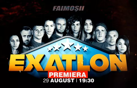 Când începe al doilea sezon al emisiunii „Exatlon“ la Kanal D