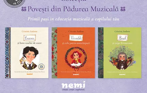 „Poveștile din Pădurea Muzicală” continuă la Editura Nemi