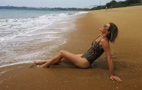 FOTO. Cum se relaxează Gina Pistol în pauzele de filmare pentru Asia Express