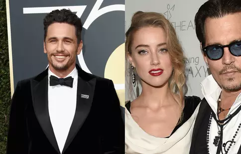 James Franco, implicat în conflictul dintre Johnny Depp și Amber Heard