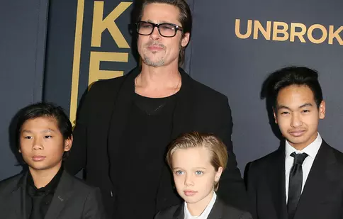 Brad Pitt pune pe primul loc timpul petrecut alături de copiii lui