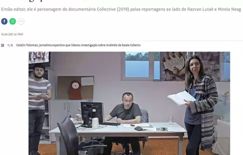 Ziarul brazilian Folha de S. Paulo a vorbit cu jurnaliștii GSP despre "Colectiv": „Fiecare investigație mare a început dintr-o știre mică"