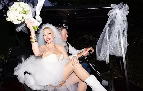 Gwen Stefani și Blake Shelton s-au căsătorit. Primele imagini de la nunta celor doi