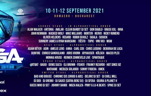 Regulile de acces la SAGA Festival. Programul pe zile