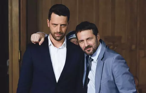 Reuniune între „rivalii” din serialul „Vlad”. Adrian Nartea și Andrei Aradits au filmat împreună