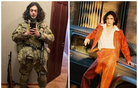 Cum a ajuns un tânăr model din Ucraina de pe podium, pe front. „Planul meu este să câștigăm războiul”