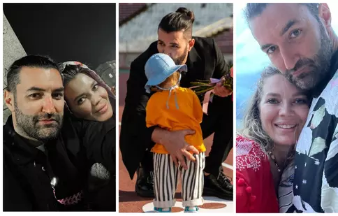Cum se împarte Smiley între... fete! Artistul este vizitat la filmări de Gina Pistol și de micuța Josephine