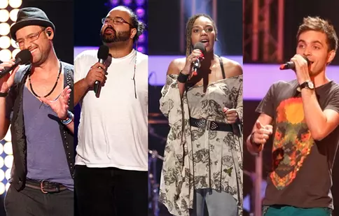 FOTO: "Vocea României" şi-a ales cei patru finalişti