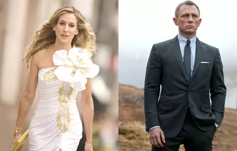 Carrie Bradshaw şi James Bond sunt cei mai eleganţi